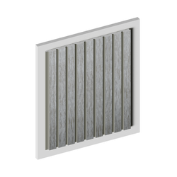 Стеновая панель HiWood декорированная, 270x12 см