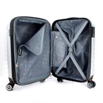 Чемодан Wenger Fribourg, серебристый, 37x23x54 см, 35 л