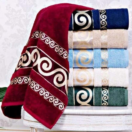 Полотенце махровое "НТ. БЕСКОНЕЧНОСТЬ", 100% хлопок, Узбекистан.