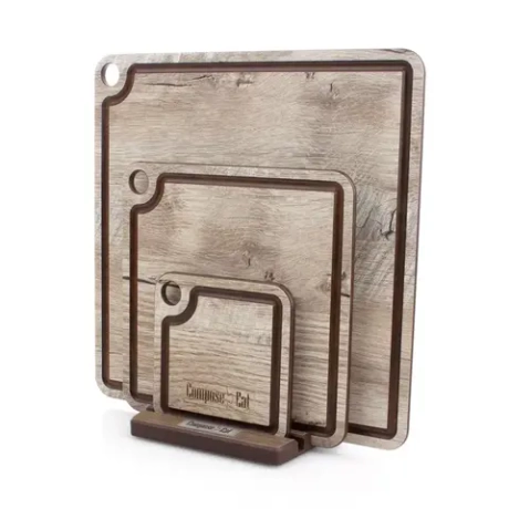 Набор подставок для горячего 3шт ComposeEat ProFashion дуб светлый