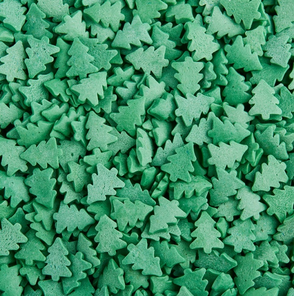 Посыпка Елки зеленые темные 100 гр