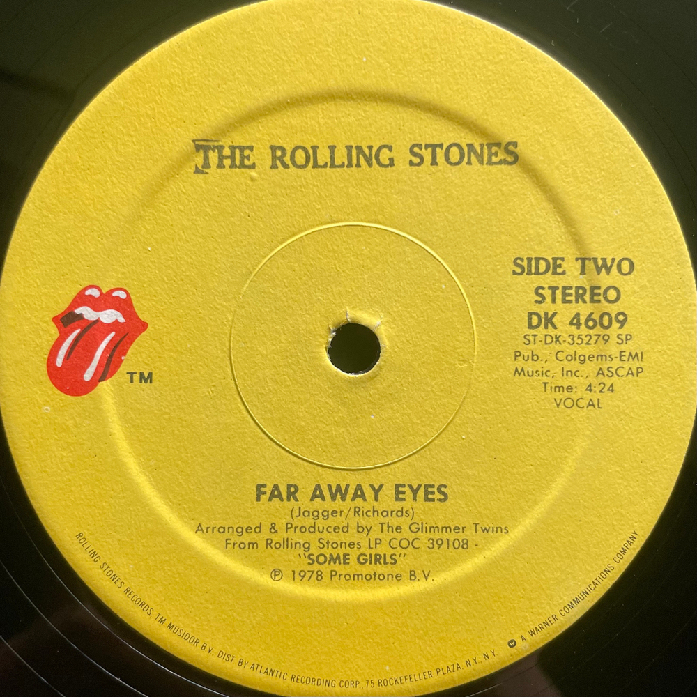 The Rolling Stones ‎– Miss You - Special Disco Version (США 1978г.) EP