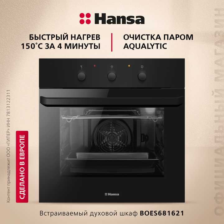 Духовой шкаф Hansa BOES681621