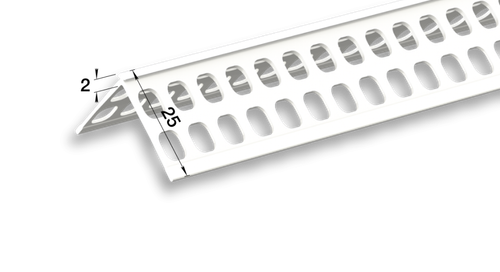 ЕвроУгол штукатурный Идеал Ш-У2 2 мм (3 м)