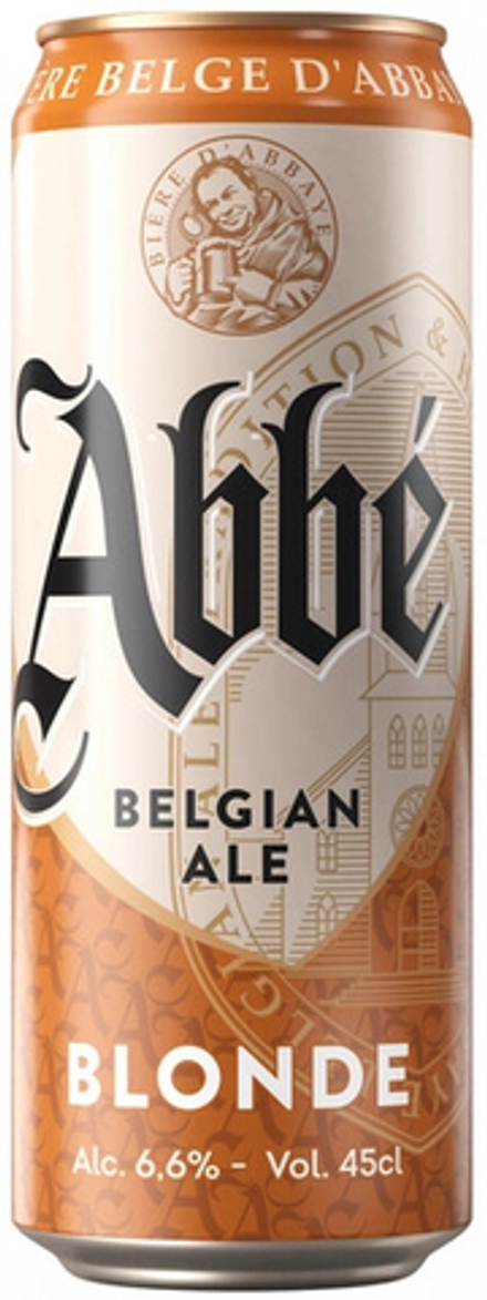 Пиво Аббе Блонд / Abbe Blonde 0.45 - банка