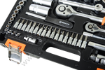 Набор инструментов Вихрь АВТО, 1/2" , 1/4" , CrV, в кейсе 82 предметов