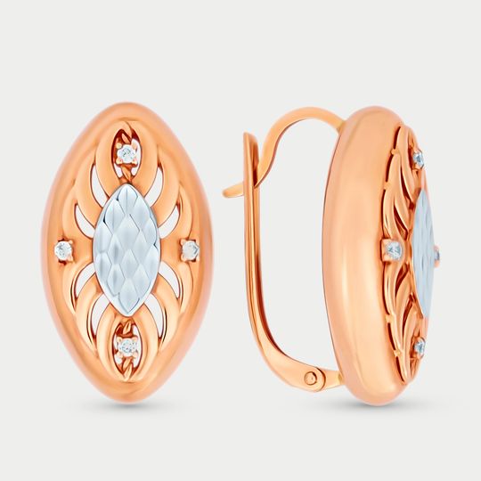 Серьги золотые