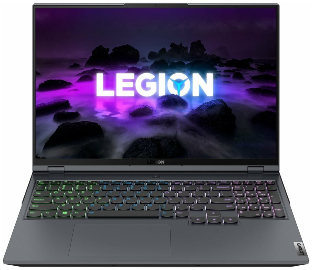 Ноутбук Lenovo Legion 5 Pro 16ACH6H Конфигурация: AMD Ryzen 5 5600H 3.3 ГГц/16 ГБ/512 ГБ SSD/nVidia GeForce RTX 3060 6GB/Windows 11 Домашняя/16"/2560x1600 пикс. 165Hz/B1