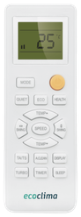 Настенная сплит-система Ecoclima ECW/I-09GC + EC/I-09GC, белый