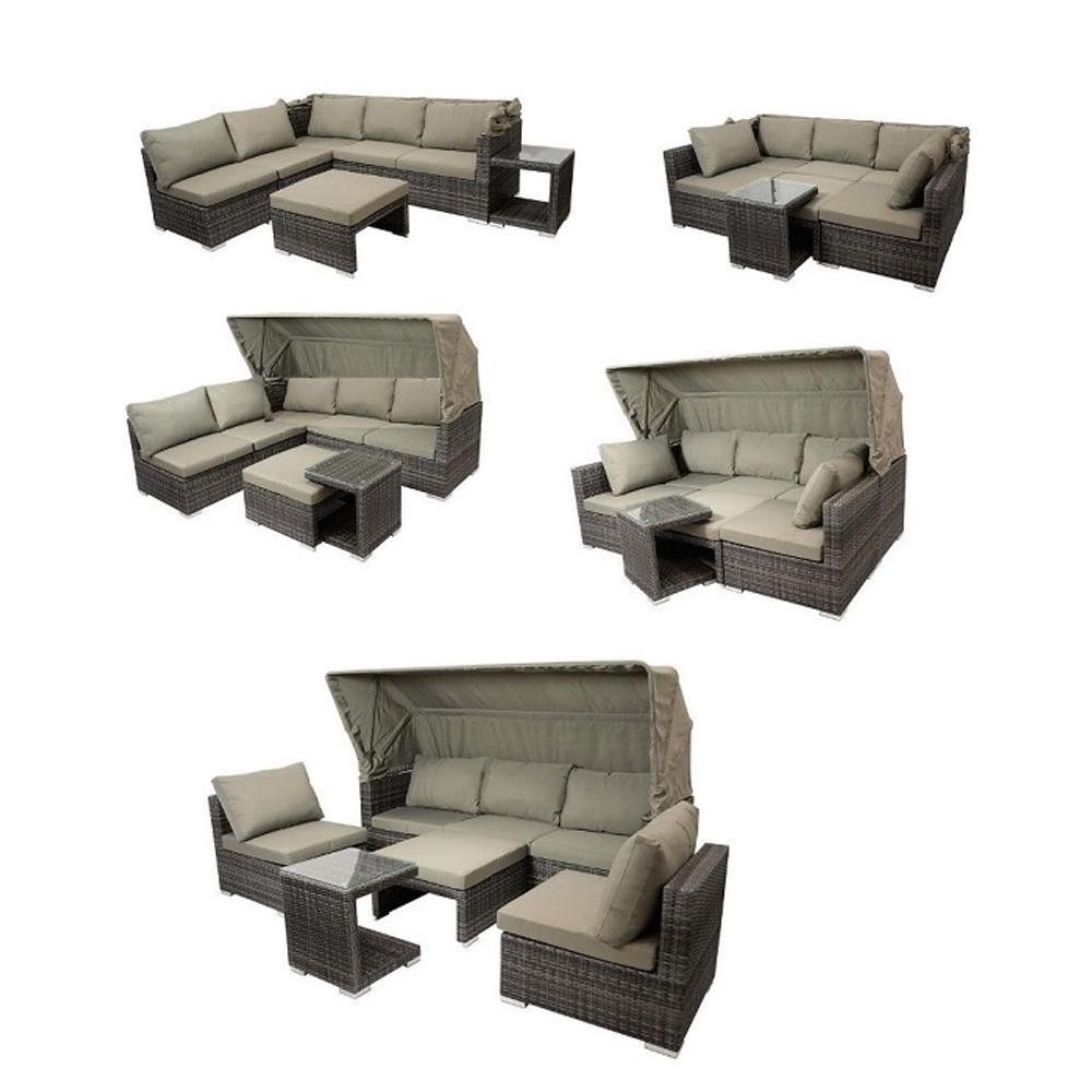 Комплект мебели из иск. ротанга Brown