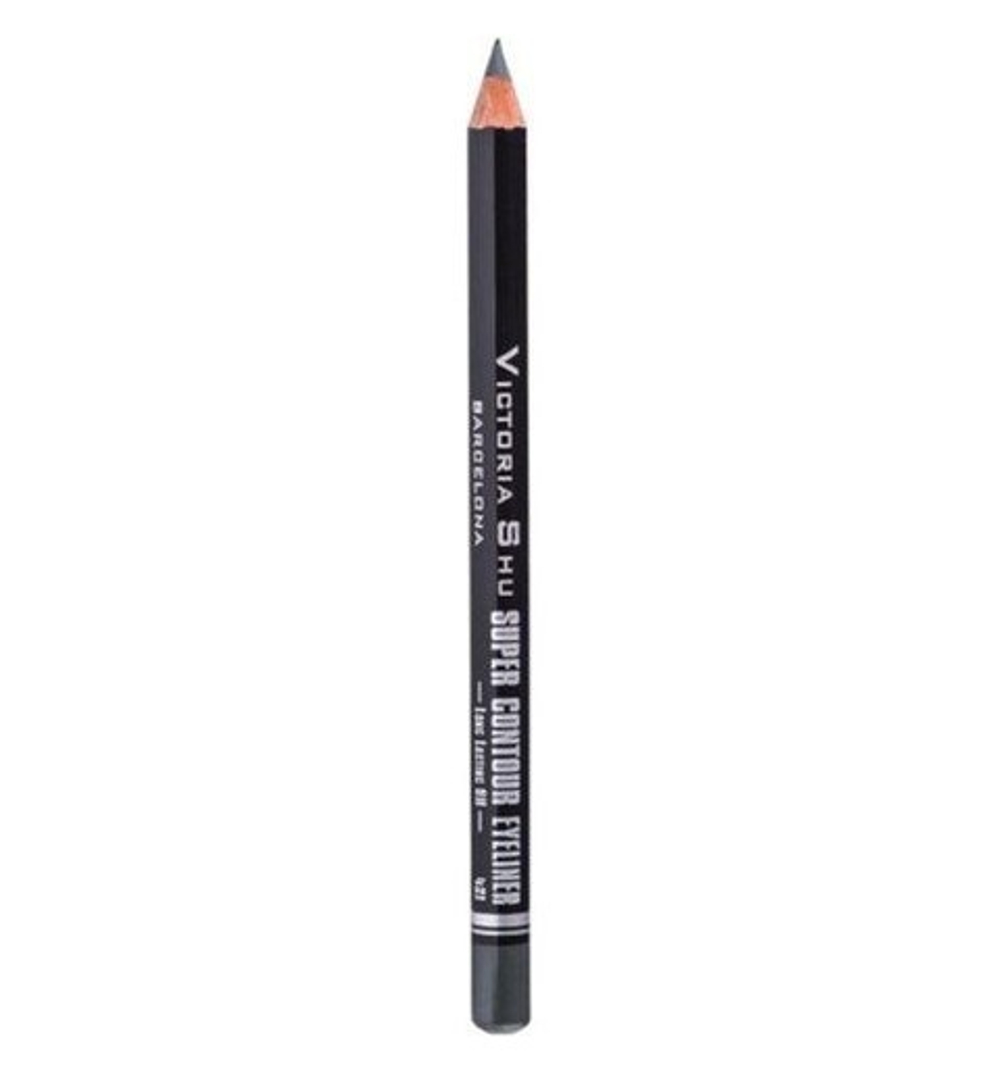 Victoria Shu Карандаш для глаз Super Contour, устойчивый, тон №421, Болотно-серый, 0,8 гр
