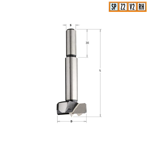 Сверло чашечное для пробок 16 мм CMT 512.161.31