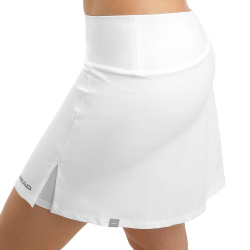 Юбка-шорты тренир. жен. HEAD Club Basic Skort Long W 814539-WH-XS,р.XS,92%полиэстер,8% эластан,белый