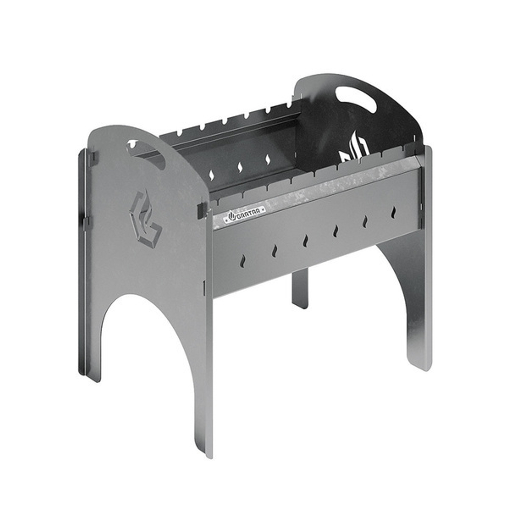 Мангал разборный МД 2.0, 53*39*50 см