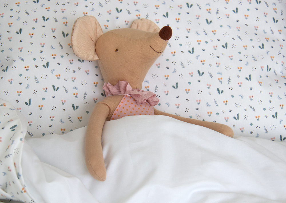 Комплект постельного белья «Цветочки веточки» (сатин)