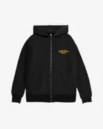 Худи Hardlunch Taste Control на молнии черный