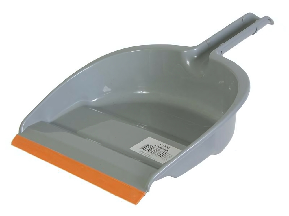 Совок для мусора с резиновой кромкой