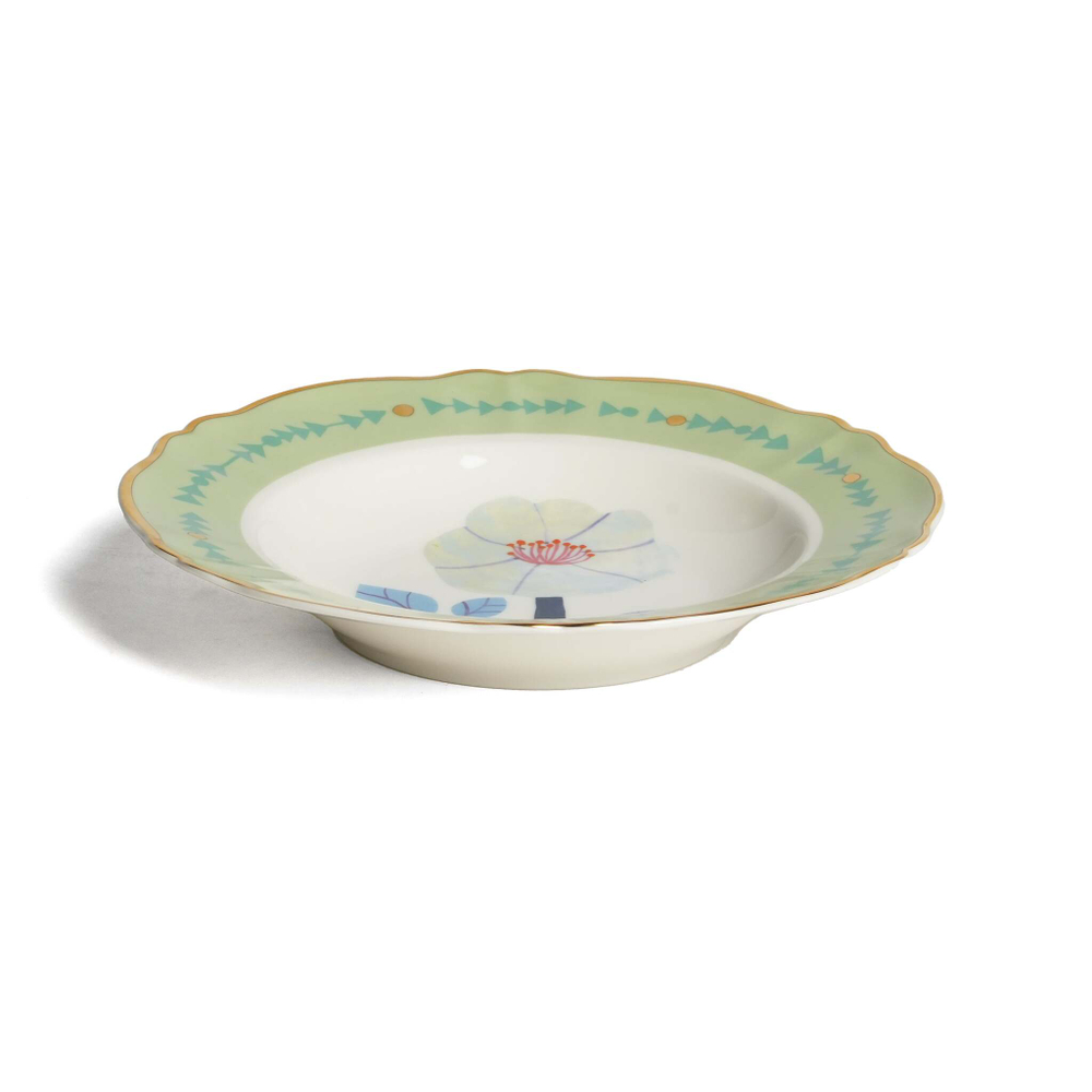 Тарелка суповая Bitossi Home Botanica Green (23 см)