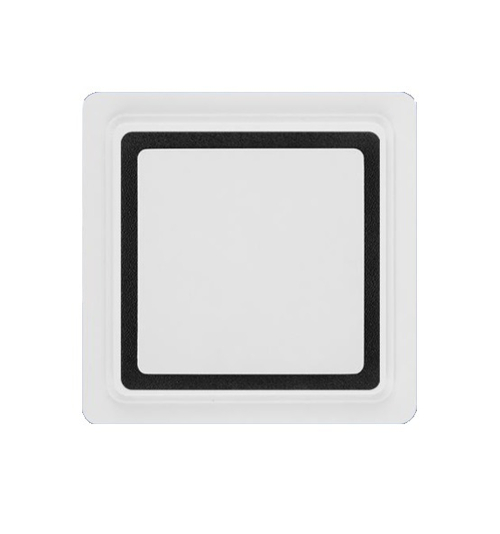 Вентилятор теневой Technova SHADOW 100К Квадрат с обратным клапаном, под натяжной потолок