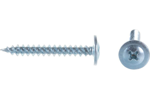 Саморезы с прессшайбой по листовому металлу до 0,9 мм Зубр PH2 4,2х32 мм 25шт 300196-42-032