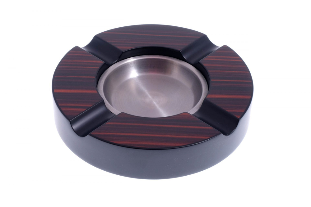 Пепельница сигарная Lubinski на 4 сигары, Эбеновое дерево