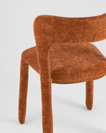 Стул обеденный Zuri терракотовый