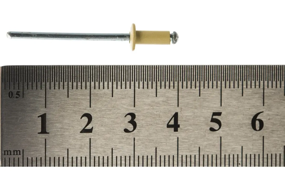 Заклепка вытяжная 3,2х8 RAL 1014 DAXMER