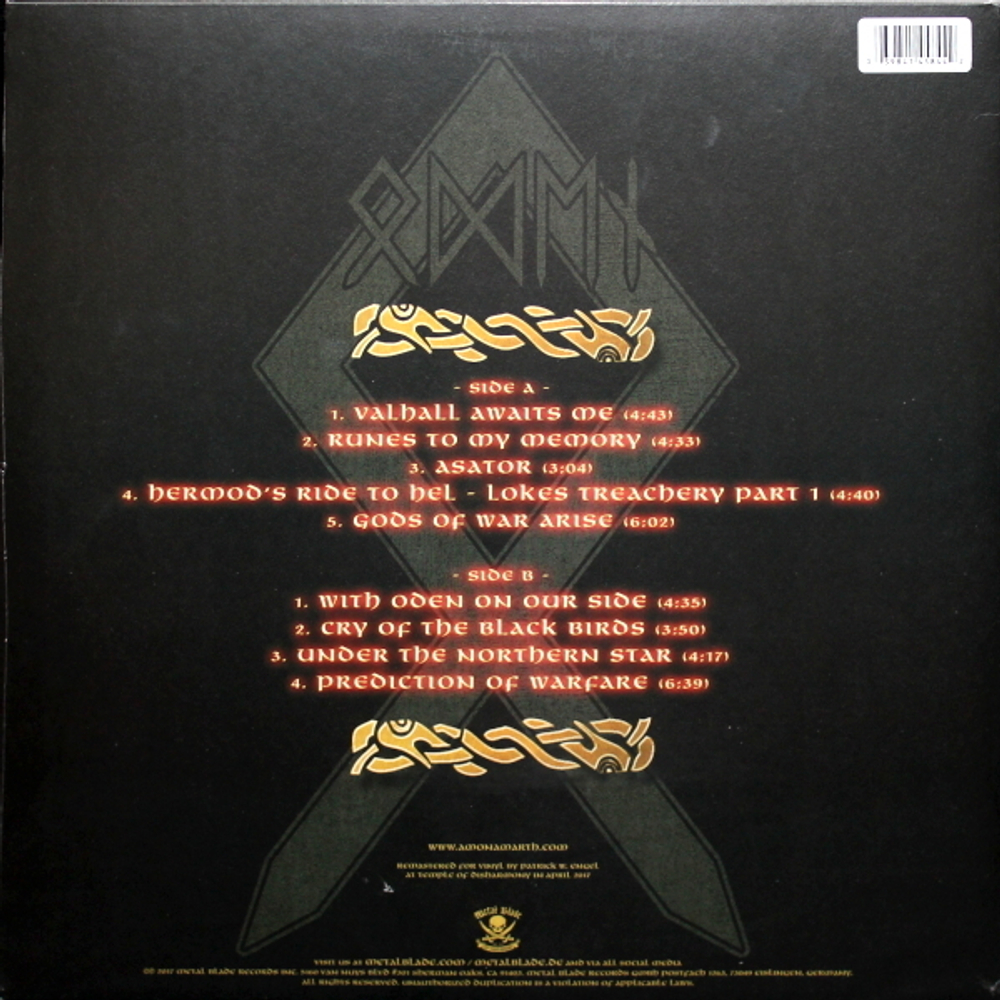 Amon Amarth / With Oden On Our Side (Coloured Vinyl)(LP)