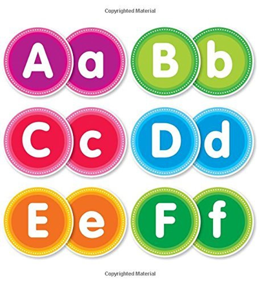 Color Your Classroom: Alphabet Bulletin Board (55 pieces) ***