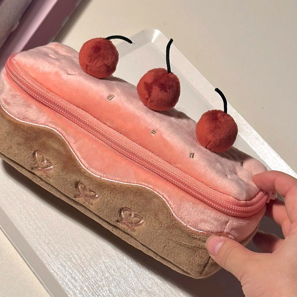 Пенал пушистый &quot;Cherry pie&quot;