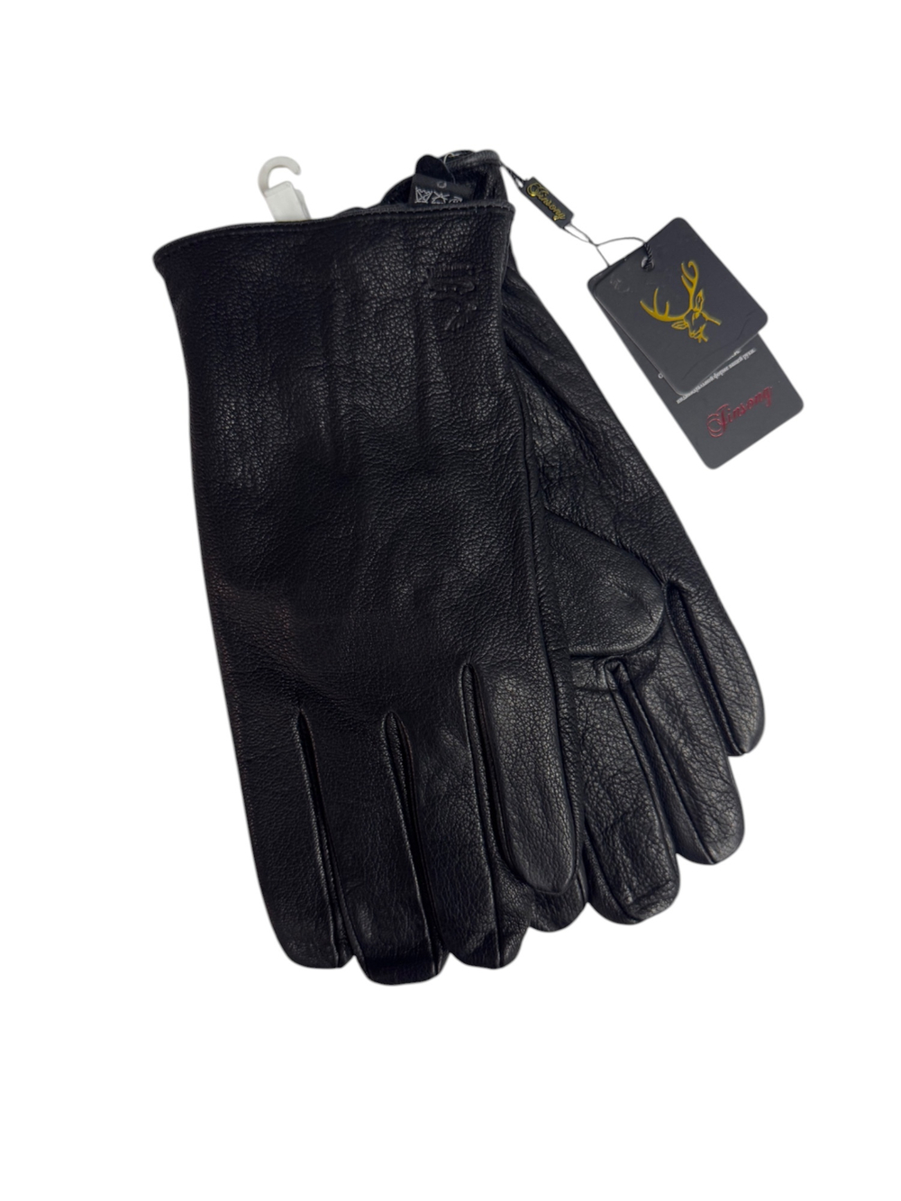 Перчатки. Мужские. Материал верха: Кожа оленя. Подклад: Трикотаж-шерсть. Великаны. В упаковке 5 шт.