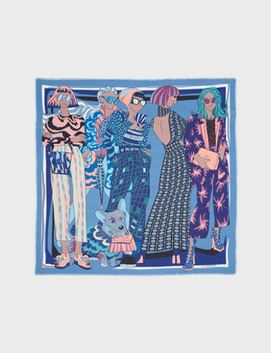 Платок ELEGANZZA 110*110