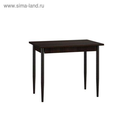 Стол ЛДСП ТЕМП 950*640 венге ,ноги конус краска венге/2/