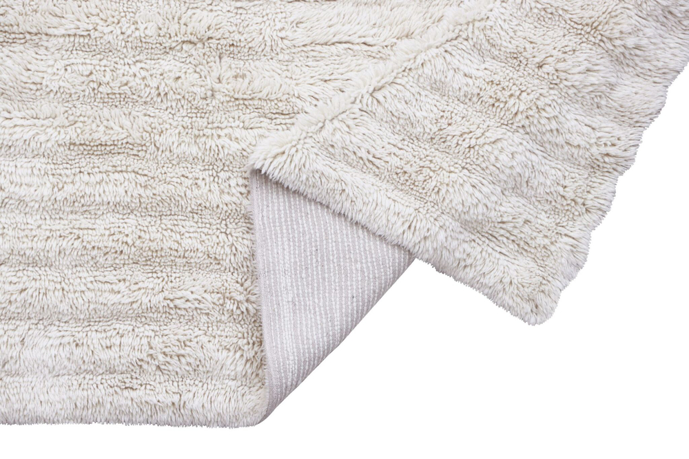 Шерстяной стираемый ковер Lorena Canals Dunes Sheep White L (240 x 170 см)