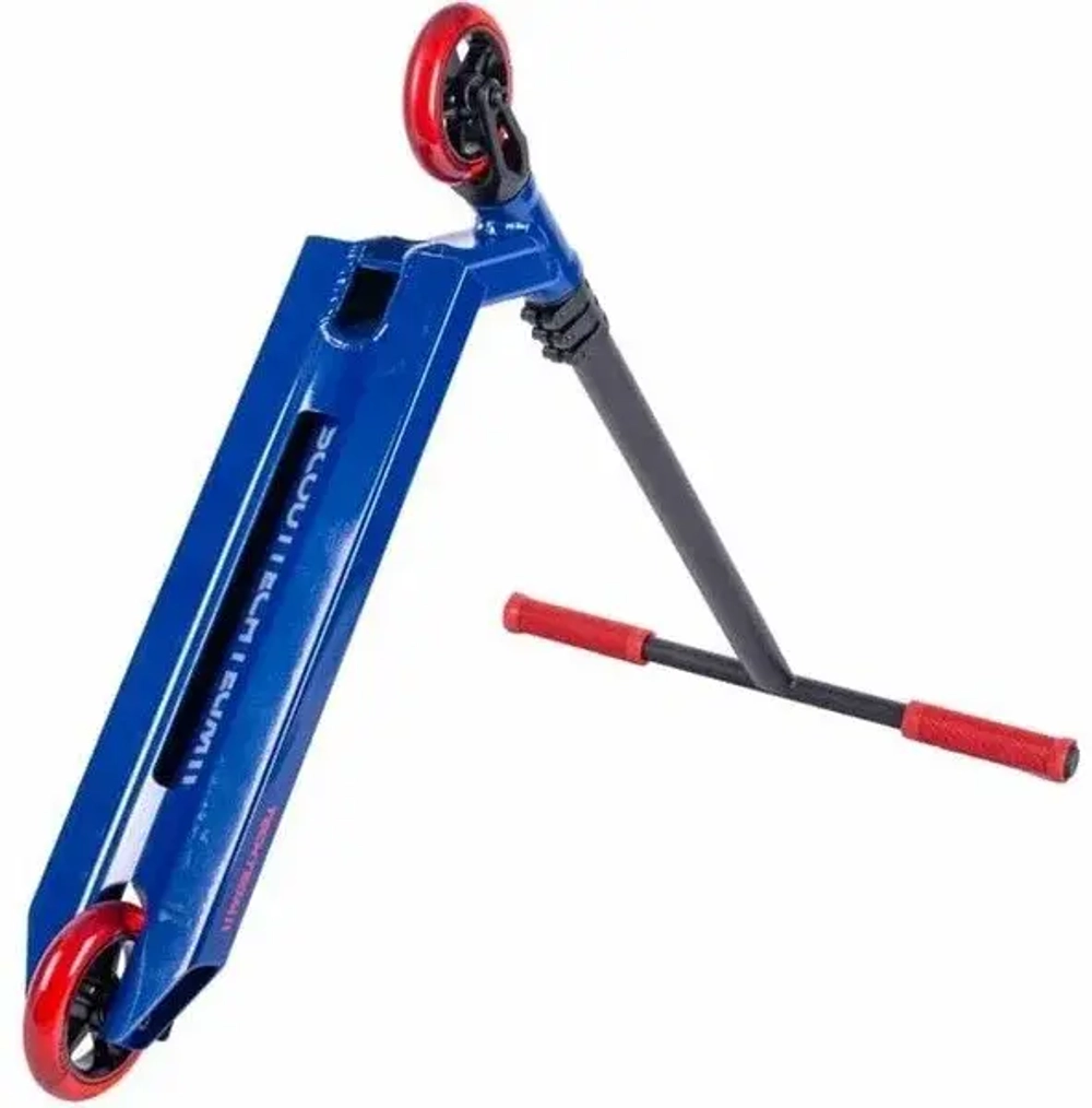 Самокат трюковой Scout blue-red 1/4 сине-красный