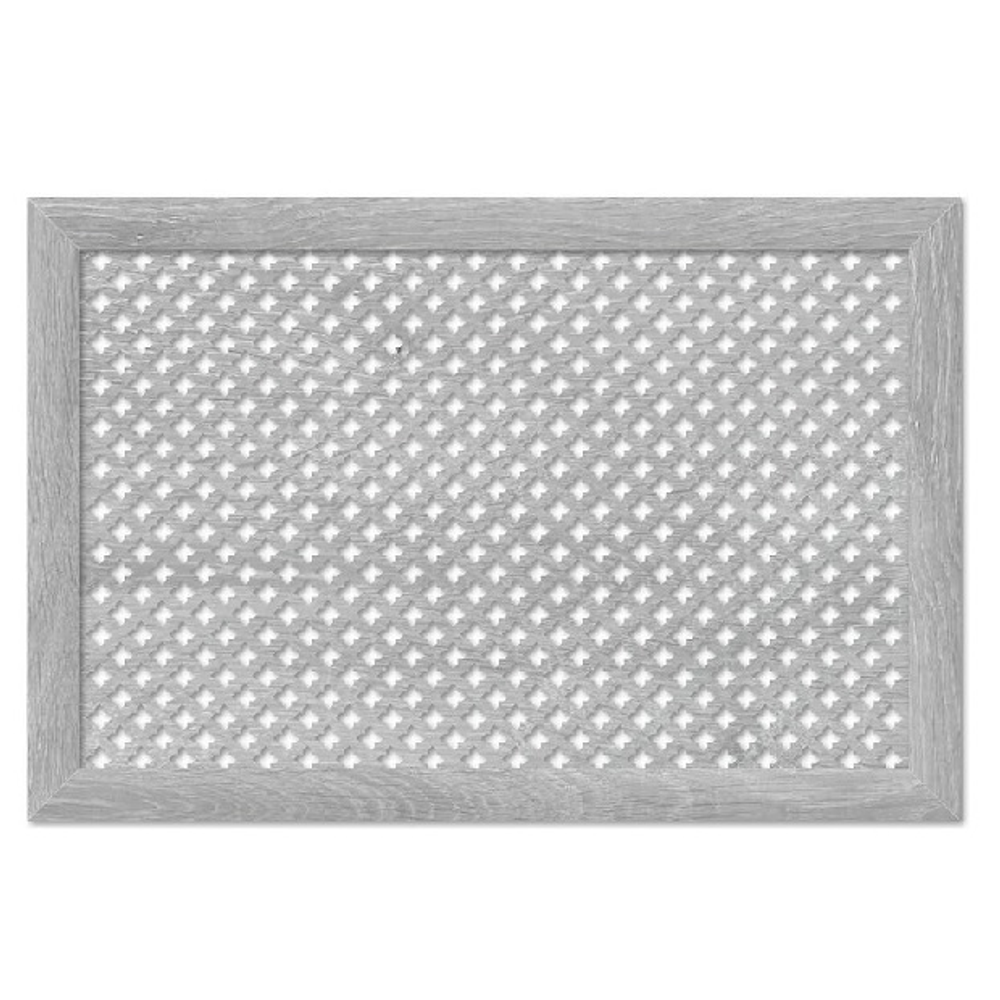 Решетка радиаторная Стильный дом Готико V545875 900х600 мм дуб серый