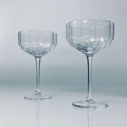 Lenardi 588-702 Набор из 2 бокалов для мартини 270мл в под.уп.(х12)Стекло