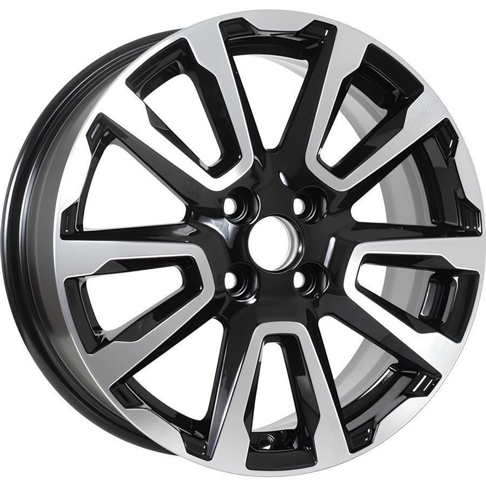 K&amp;K Старкад 6.5x17 4x100 ET 43 Dia 60.2 (антрацит алмаз)