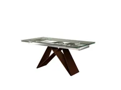 Mika Обеденный стол раздвижной коричневый 160/220