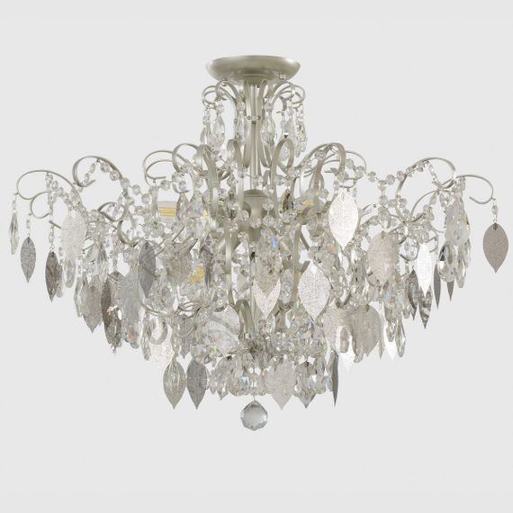 Потолочная люстра Crystal Lux Esmiralda PL9 Silver