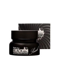 Farm Stay Black Snail All In One Eye Cream крем для глаз с муцином черной улитки