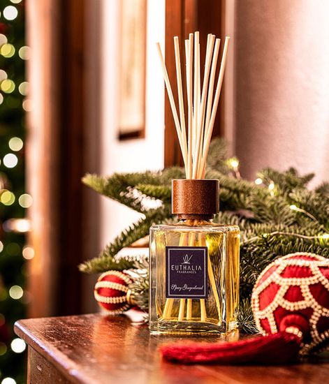 Spicy Gingerbread, ароматический диффузор с палочками, Euthalia Fragrances