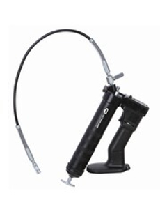 Аккумуляторный шприц для смазки с гибким шлангом и 4-х лепестковым наконечником, 18,5В