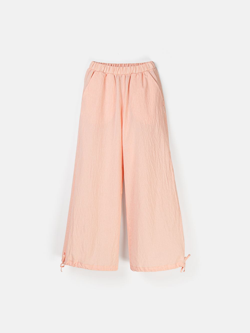 Брюки хлопковые с утяжкой "Дымчатая роза" 7+