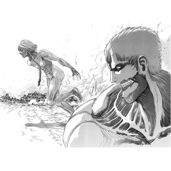 Манга Атака на Титанов. Книга 12