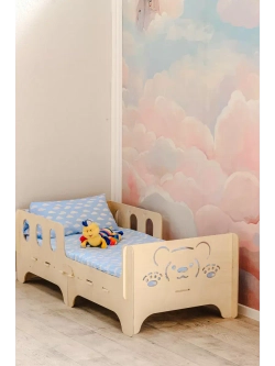 Кровать детская с бортиком 160x70