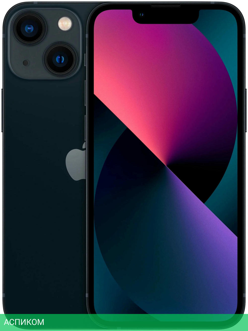 Смартфон Apple iPhone 13 128GB Midnight A2633 (MLPF3LZ/A)