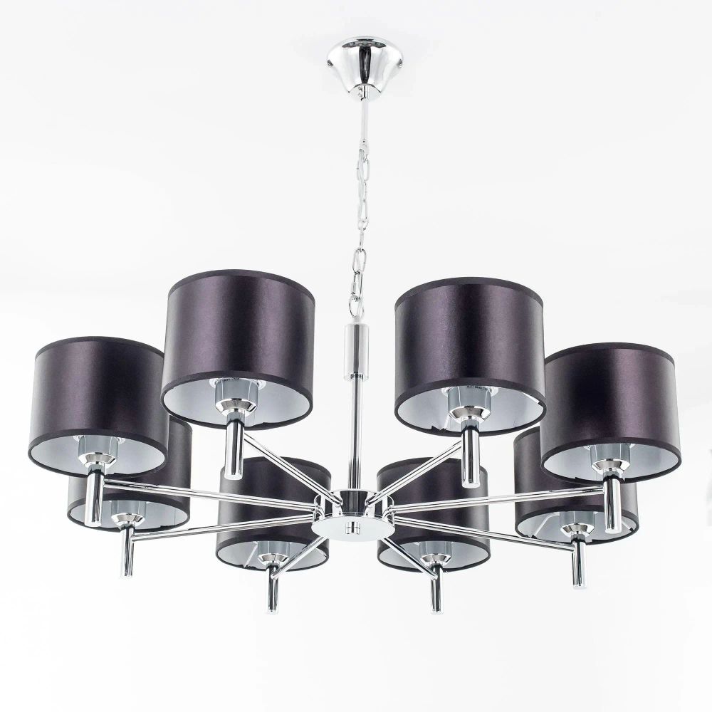 Citilux Аврора CL463181 Люстра с чёрными абажурами