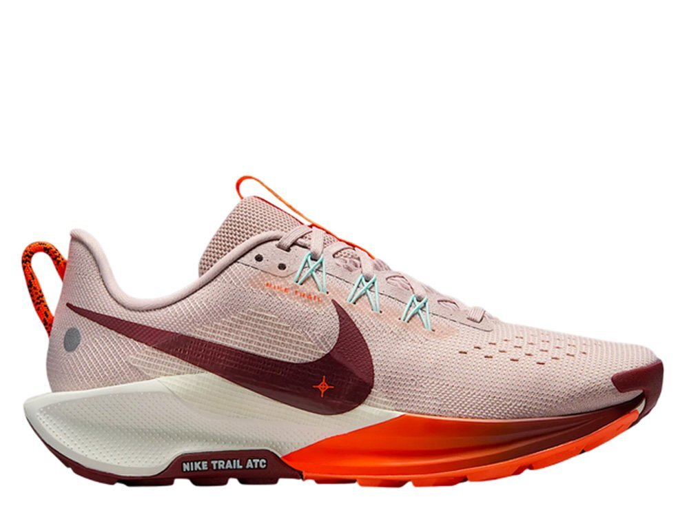 Кроссовки для бега женские Nike ReactX Pegasus Trail 5 Розово-бордовые
