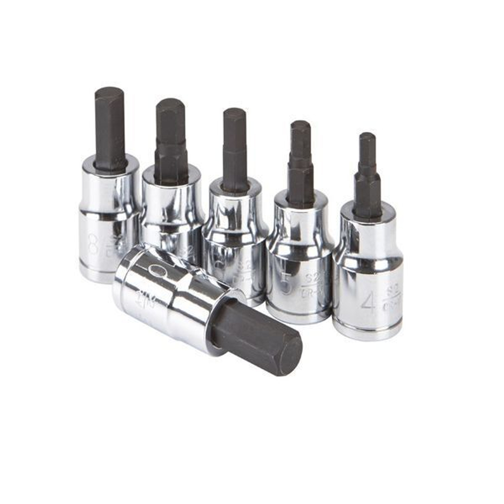 Головка-бита 6-гранная 17мм 1/2''(L-100мм) RockForce##Rock FORCE RF-34410017
